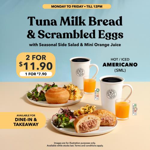 The Coffee Bean  Tea Leaf - February Weekday Breakfast